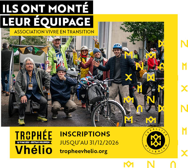 Équipage Association Vivre en Transition lors du Trophée Vhélio 2026